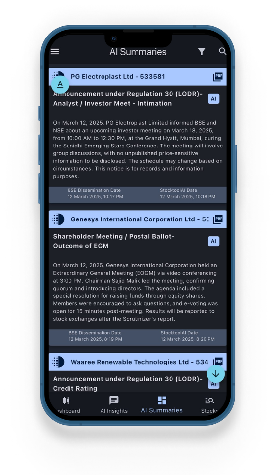 AI Summaries