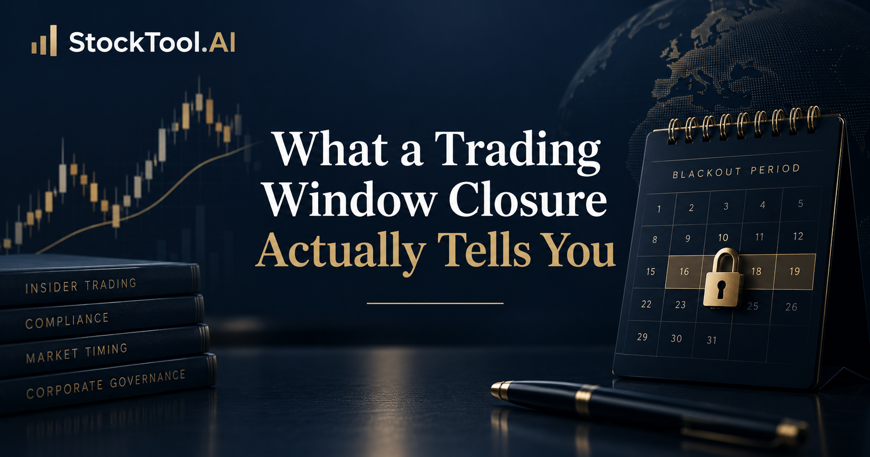 What a trading window closure actually tells you