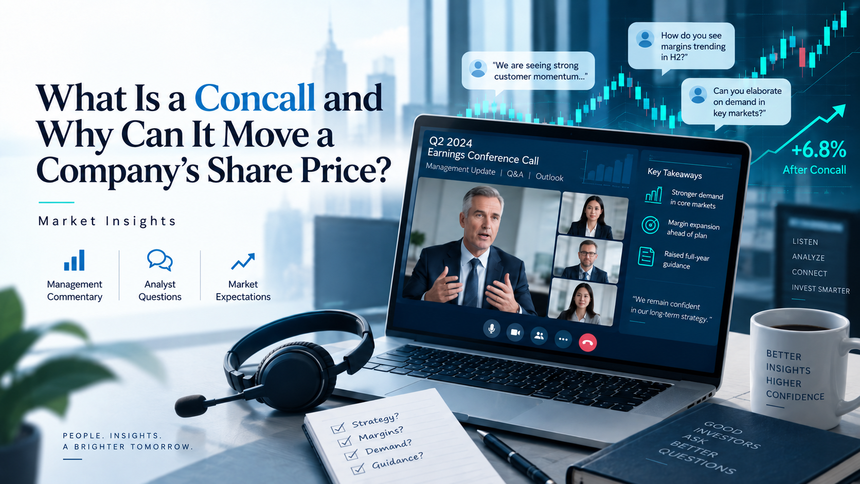 What is a concall and why can it move a company’s share price?